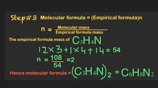 How to calculate Empirical formula and Molecular formula |chapter#1 first year chemistry|