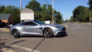 Loud Acceleration!! Aston Martin Vanquish!