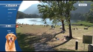 tirol tv Thema 29.07.2013: Hund und See