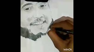 face drawing video....simple and perfect... #short