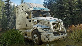 Rebuilding a Western Star 57X Complete Restoration of Abandoned Wrecked Truck - SnowRunner