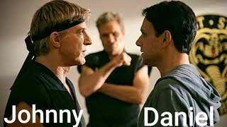 Daniel Larusso e Johnny Lawrence edit para Status! Head Games - Foreigner. Cobra Kai