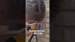 Installing a Myenergi Zappi 7kw EV Chargepoint   #shorts