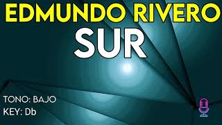 Edmundo Rivero - Sur - Karaoke Instrumental - Bajo