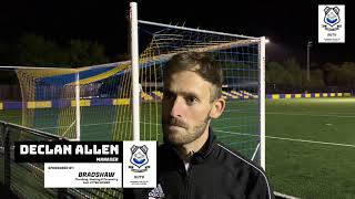 Declan Allen post Dudley Town