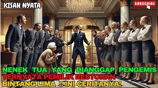 Pemilik Restoran Bintang Lima Ini Mengejutkan Semua Orang dengan Penampilannya yang Tua dan Lusuh!