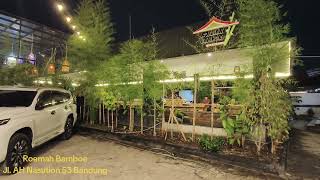 Persiapan Soft Opening ROEMAH BAMBOE  Resto & Cafe