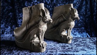 Gargoyles. Custom wedges making of by Amfiria