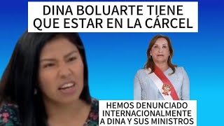 Dina Boluarte enfrenta denuncia internacional