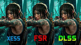 FSR против DLSS против XESS в Shadow of the Tomb Raider