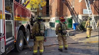 RAW: Ottawa Fire Services battle a two-alarm fire at St. Luke's Anglican Church