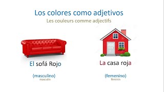 Les couleurs en espagnol - Vocabulaire