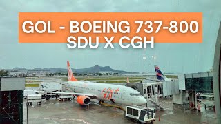 TRIP REPORT | Gol Linhas Aéreas - Boeing 737-800 - Rio (SDU) to São Paulo (CGH) | GOL+ Conforto