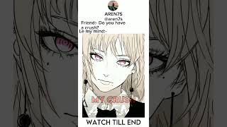 My Real Crush Anime edit #csm #animeedits #zoro #zoroedit #anime #manga #csmgirls #roronoazoro #goat