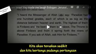 CP~ Saat ISRAMIRAJ,Muhammad berada di surga atau di afrika(sungai nil)atau di Turki(Sungai Efrata)?