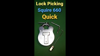 (317) Lock Picking Made EASY - Squire 660 Padlock