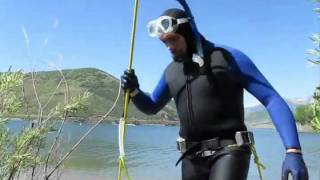 Spearfishing Deer Creek Utah, July 13 2010.wmv