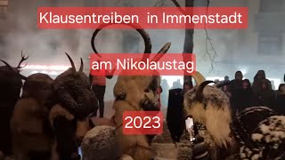 Klausentreiben am Nikolaustag in Immenstadt 2023