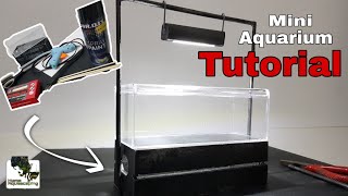 Hand Size Aquarium DIY - TUTORIAL | Inspired by ADA