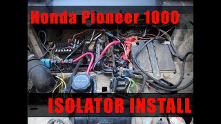 Kemimoto Smart Battery Isolator Install - Honda Pioneer 1000