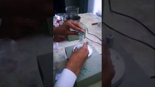 Stirring of activated carbon #experiment #shortvideos #viral