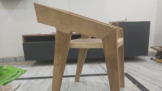 How to Make a Hanck Chair - Step by Step लकड़ी की हैक कुर्सी कैसे बनाते।#woodworking  #woodenchair