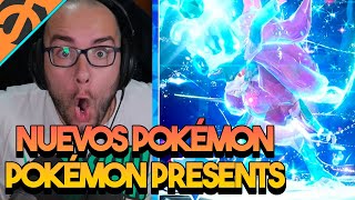 REACCION POKEMON PRESENTS Y NUEVOS POKEMON