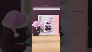 [Jamboo panda 💏 ]bathroom battle #chinesecartoon #panda#animation #viral #shorts