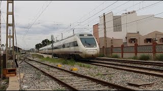 Mañana de trenes en el PN de Benifaió 2022