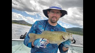 Jordanelle June 2022 Smallmouth Jerkbait Fishing