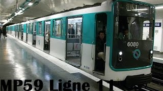 Les MP59 de la ligne 11 du métro parisien- #1.