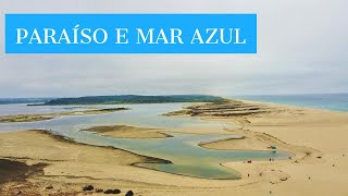 PRAIA COM ÁGUA AZUL EM PORTUGAL+LAGOA DE SANTO ANDRÉ E SINES - EP 2