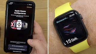 Apple Watch Series 6 - Einrichtung & zweiter Eindruck (Hands On / Setup) + Test Solo Loop // DEUTSCH