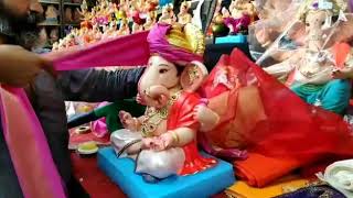 How to wear Ganapathi Pagdi (pheta) गणपती बप्पा   गणपती बप्पा ला सोपी पद्धत फेटा कसा बांधतात