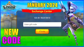 Lords mobile New Redeem Code|New Redemption Code January 2024