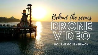 Bournemouth Beach Drone Video [2021]