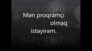 Mən Proqramçı olmaq istəyirəm  “Virtual Dünya” Müsabiqəsi -2016 qalibi Əzizə Həsənli