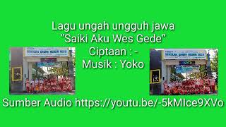 Lagu unggah ungguh jawa ”saiki aku wes gede” #GRIGOTA #sdnegerigoloyogyakarta