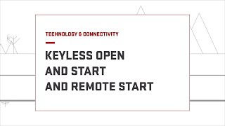 How to use Keyless Open & Start and Remote Start | GMC