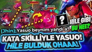 KATARİNA E'SİYLE YASUO OYNAMAK! OYUNUN HİLESİNİ BULDUK RESMEN! @shimawr