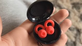 Ear Plugs for Noise Reduction Cyclone Shape,Concert Ear Plugs Review,  work so well & are reusable!!