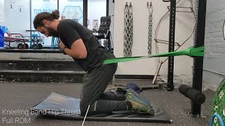 Kneeling Band Leg Exercises - Glutes and Quads