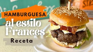 ❤️‍🔥La MEJOR HAMBURGUESA al estilo francés | French Burger 🍔