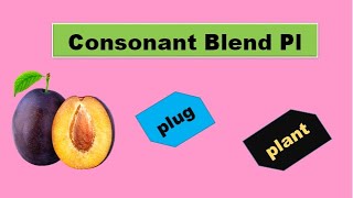 Consonant Blend Pl