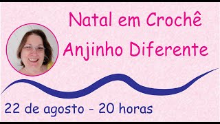 Enfeites de Natal em Crochê - Anjinho