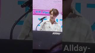 [Vietsub] 231013 Donghae Birthday Party - Hải chơi ăn gian và phản ứng khi được fan khen đáng iu 😚