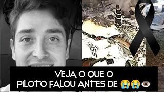 DE  👁️ NÓS STORY/Esse era o comandante do avião que caiu em Vinhedo, Danilo Santos Romano,