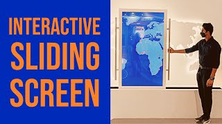 Interactive Sliding Screen - 3 meter | MakerMan