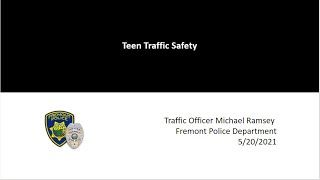 Virtual Teen Traffic Safety Workshop