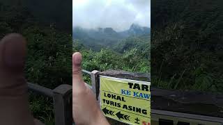 kabut digunung kelud 2023